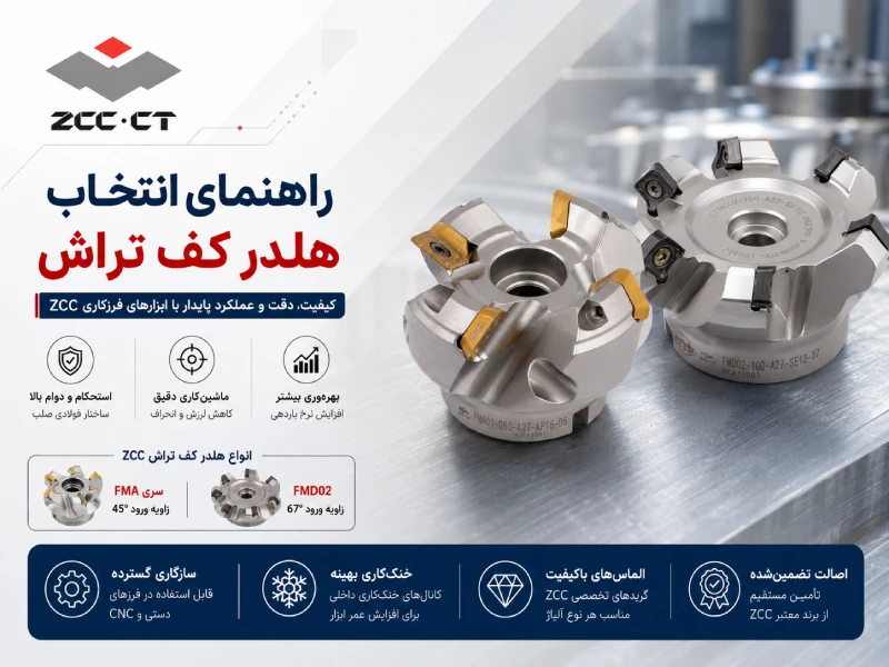 کف تراشی فرزکاری